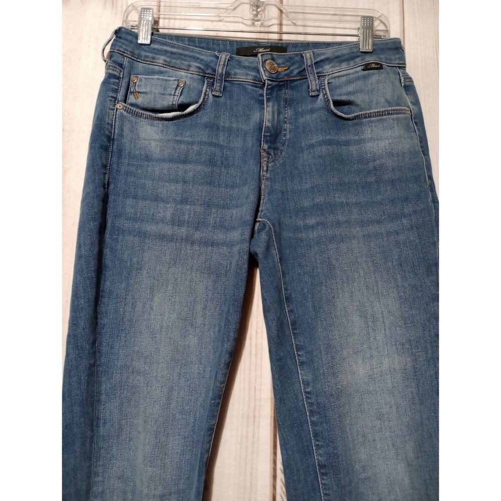 Mavi‎ Jeans Ladies 2 Straight Leg Light Wash - Picture 3 of 6